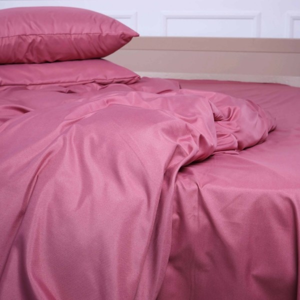 Фото - Комплект постельного белья MirSon №17-1608 Heather Rose Mikrosatin Premium Однотонный 2 x 143 x 210 см (2200007233113)